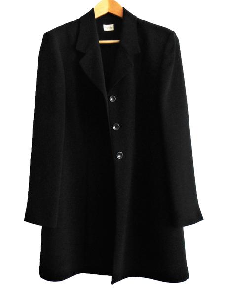 Predľžené tenké sako viyella veľ.38, 38