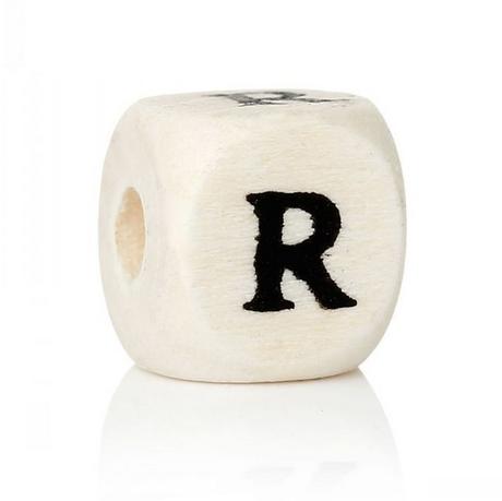 Korálky drevené r,