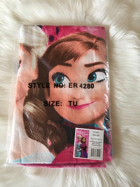 Plážová osuška frozen.,