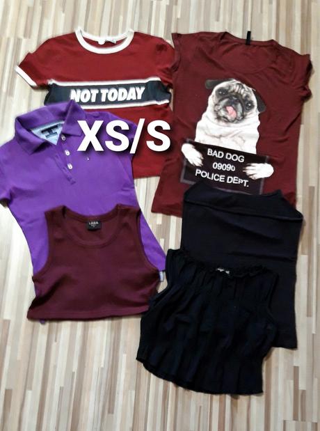 Balik letne tricka xs/s tmave, xs