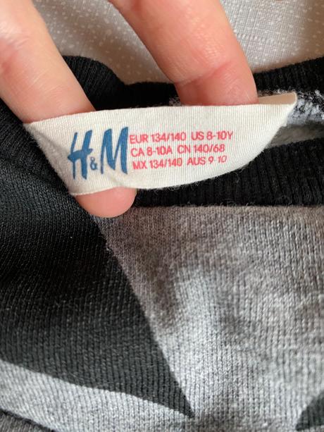 Mikina hm 8-10 rokov, h&m,134