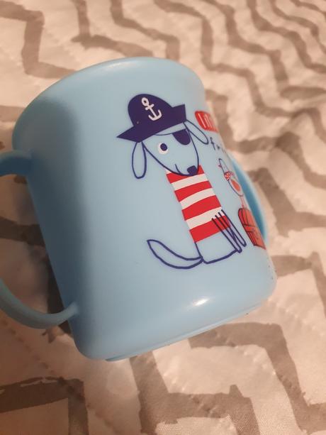 Pohárik ušatý - modrý namornícky,