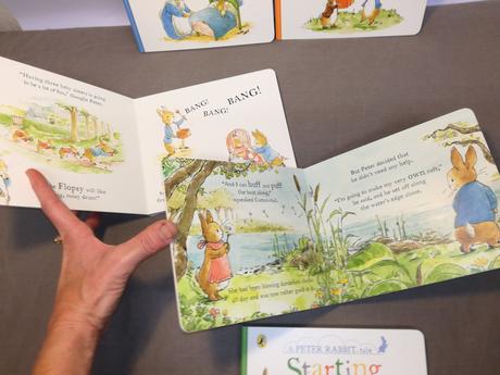 Peter rabbit tale x5 leporela nau22, 