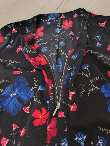 Krásna kvietkovaná blúzka, amisu,m