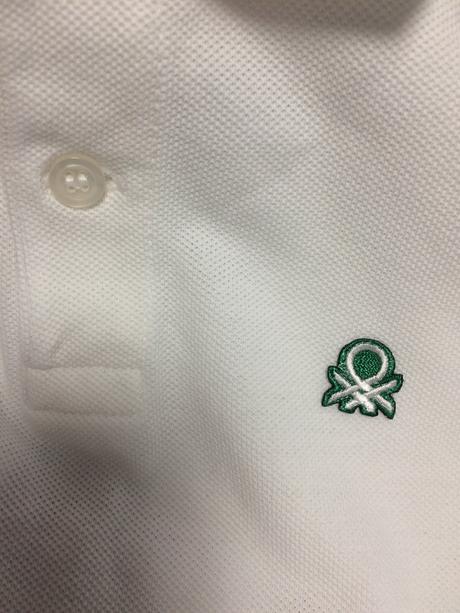 Polokošeľa biela chlapčenská benetton č.128, 7-8y, benetton,128