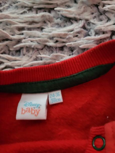 2x vianočná mikina 98, disney,98