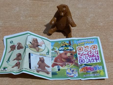 Kinder hračky kus za 0,50 eur,