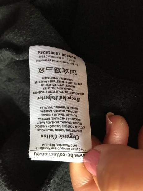 Čierna mikina - hockey girls, xs