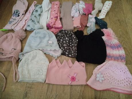 Čiapky, pančušky, ponožky 86-98 mix, 86–98