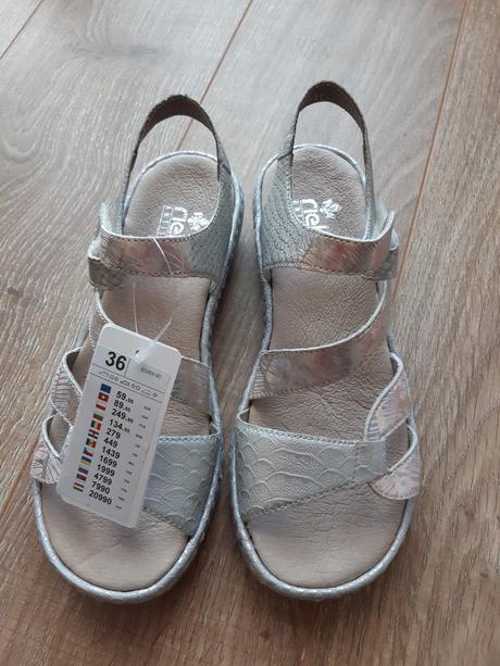 Dámske sandále rieker, rieker,36