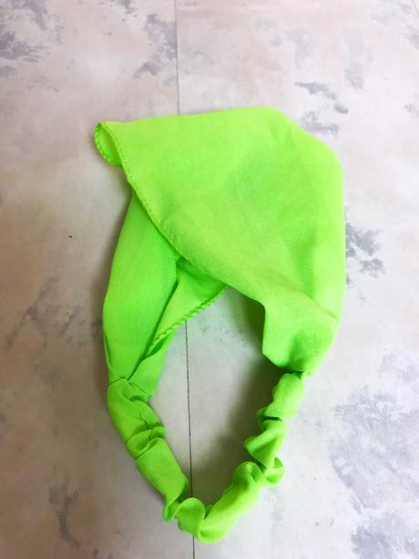 Plážová šatka do vlasov / čelenka, 