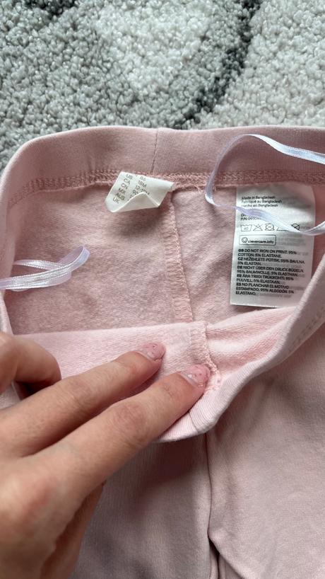 Zateplené legíny 2ks, 86