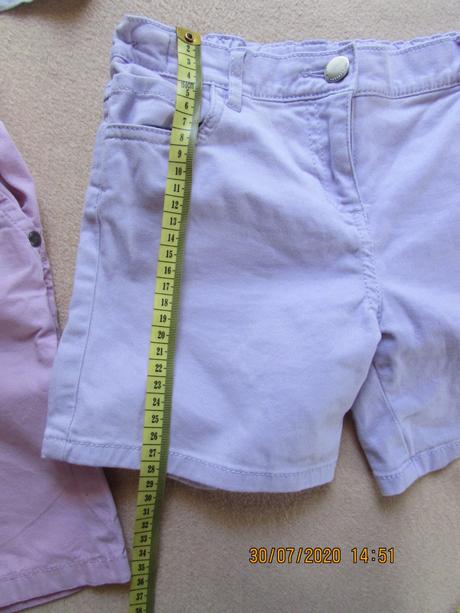 2x kraťasy+ tričko, f&f,128