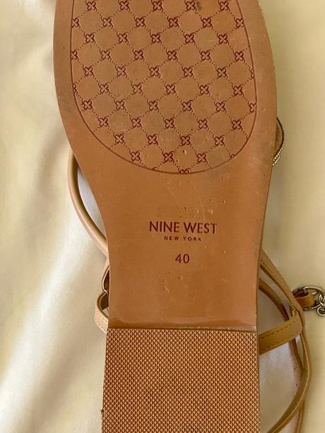 Kožené sandálky zn.nine west new york č.40, nine west,40