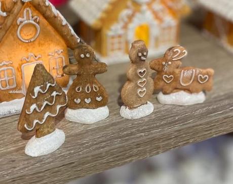 Mini pidi perníkové ozdoby ( sada 4 ks ),