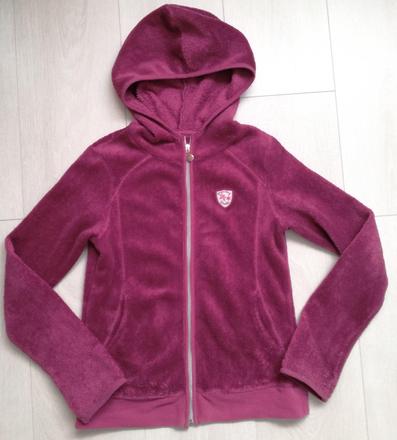 Mikinas kapucnou fleesová, 140