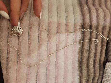 Náhrdelník so zirkónom h&m, h&m