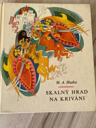 Krásna retro kniha povestí skalný hrad na kriváni, 