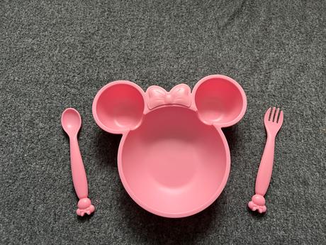 Miska, lyžička a vidlička minnie, 