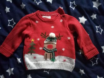 Svetrík vianočný, f&f,86