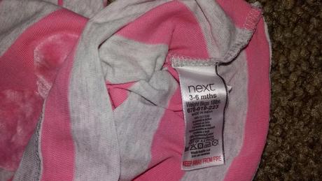 Tričko so srdiečkom, next,68