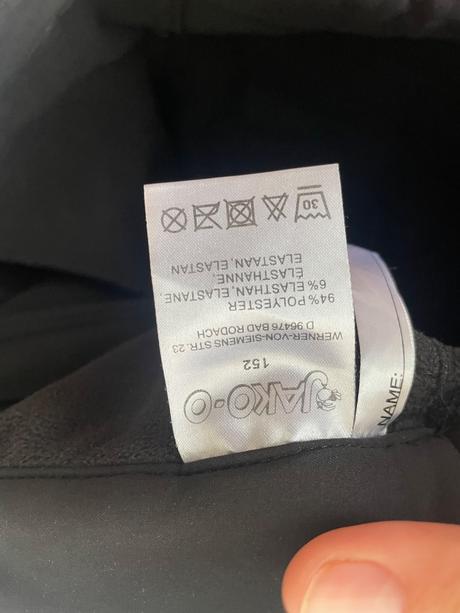 Softshelove nohavice jakoo, 152