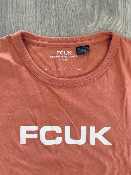 Pánske tričko fcuk l(m), m