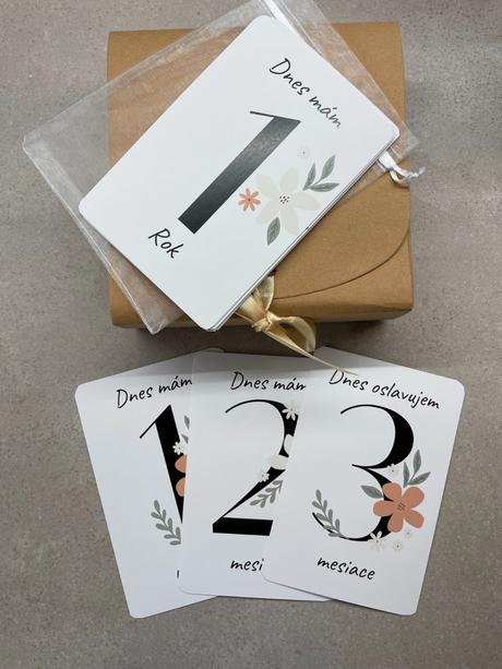 Miľníkové kartičky,