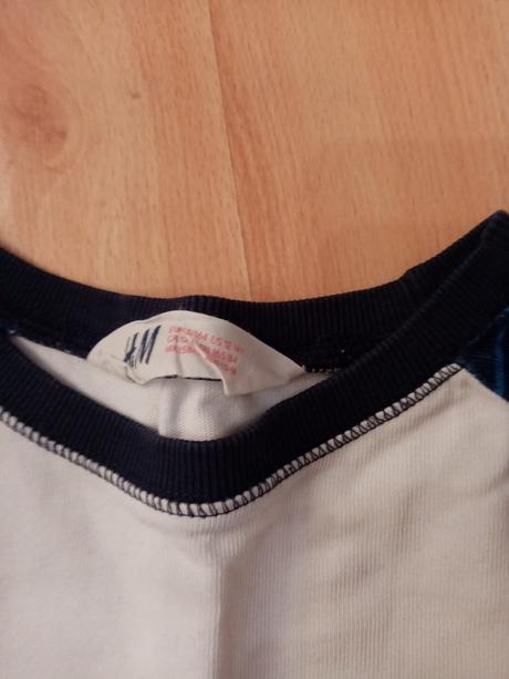 Tricko s dlhým rukávom, h&m,158