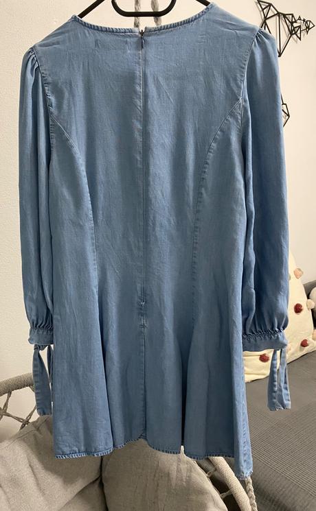 Rifľové šaty zara, zara,s