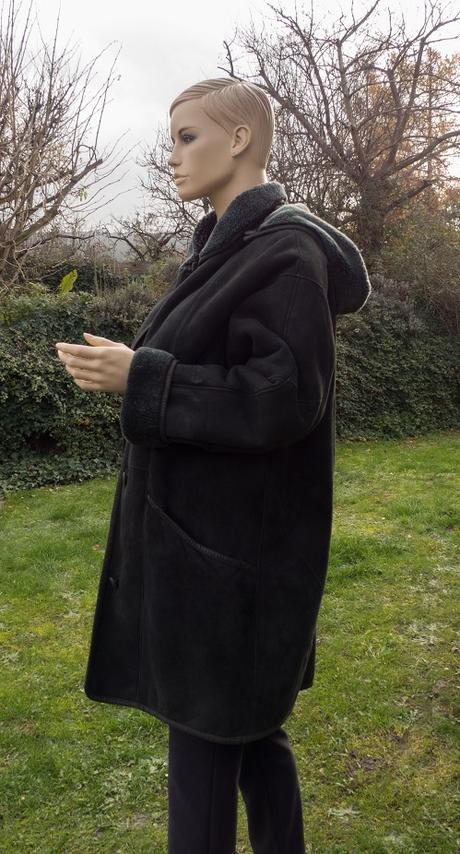 Pravý slovenský kožuch s kapucňou, 44