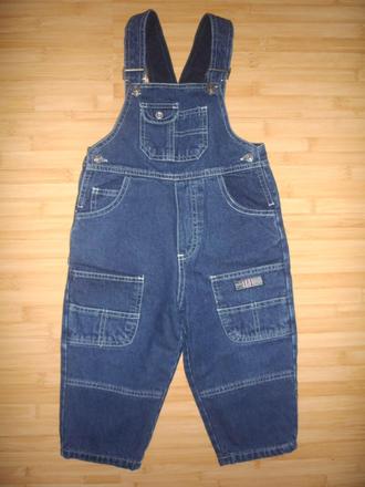 Podšité teplé riflíky / top stav, 86