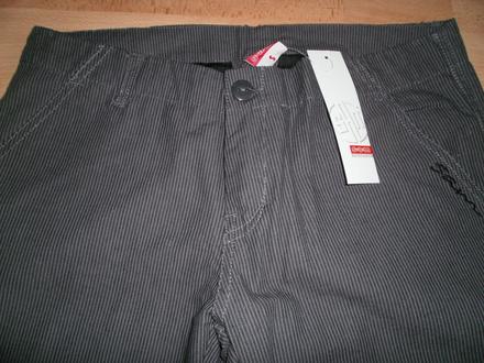 Pásikavé plátené nohavice s/m, sam73,m