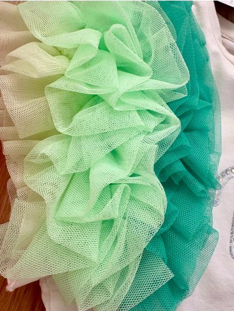 Original marines tričko s tylovým volánom 140/146, original marines,140 / 146