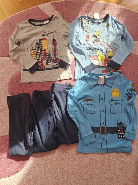 Chlapčenské pyžamká, h&m,134