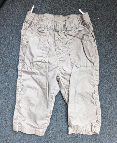 C&a bledošedé nohavice 80, c&a,80