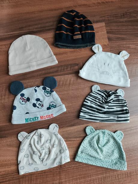 Jarné čiapočky h&m.., h&m,68