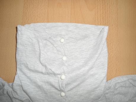 Sive tricko kratky rukav, xs