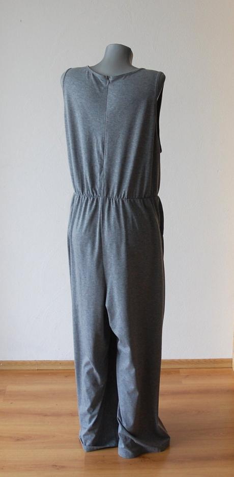 Štýlový a pohodlný sivý overal/jumpsuit zn.shein, 4xl