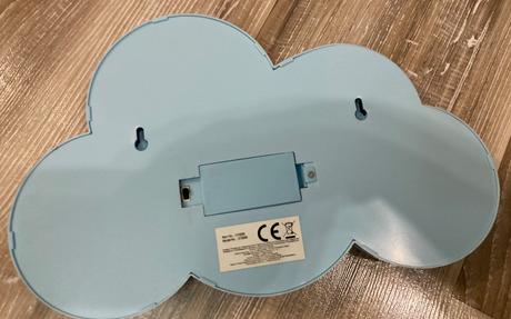 Krásna dekorácia-lampička obláčik na baterky, 