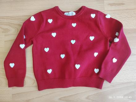 Svetrík pre dievčatko 92, h&m,92
