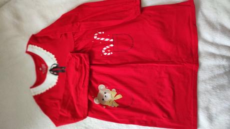 Dievčenske šaty na vianoce, h&m,122