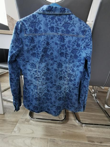 Riflová košeľa kvietková, m