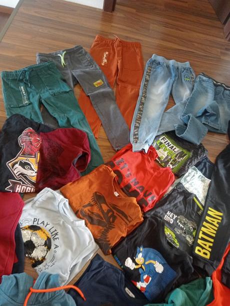 Balík oblečenia 122, 122–134