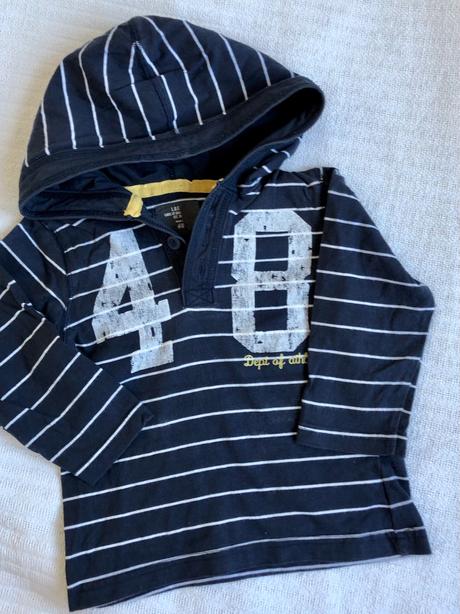 Tričko s kapucňou, veľ. 86/92 na 1-2 roky, h&m,86