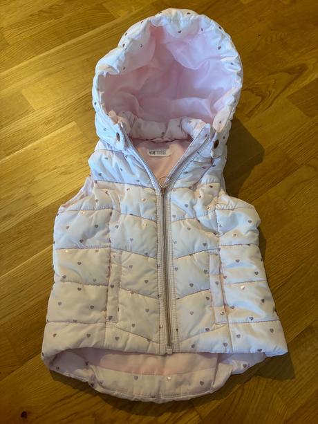 Dievcenska tepla vesta, h&m,116