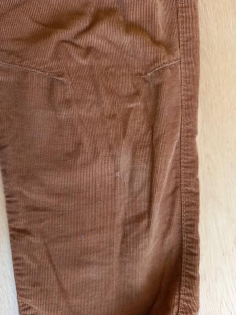 Tenké menšestrové nohavice, h&m,128