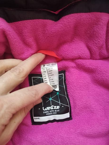 Dievcensky overal, decathlon,128