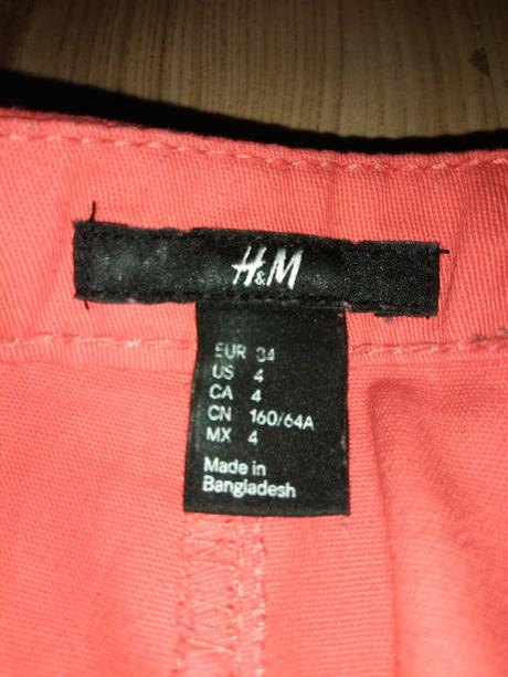 Nohavice h&m + košieľka only , h&m,34