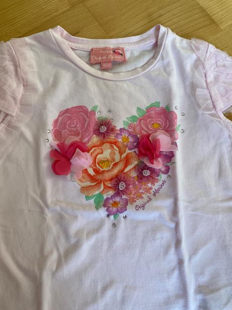 Dievčenské tričko, original marines,104